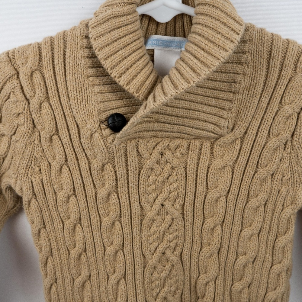 Janie and Jack Boy's knitted sweater 12/18M